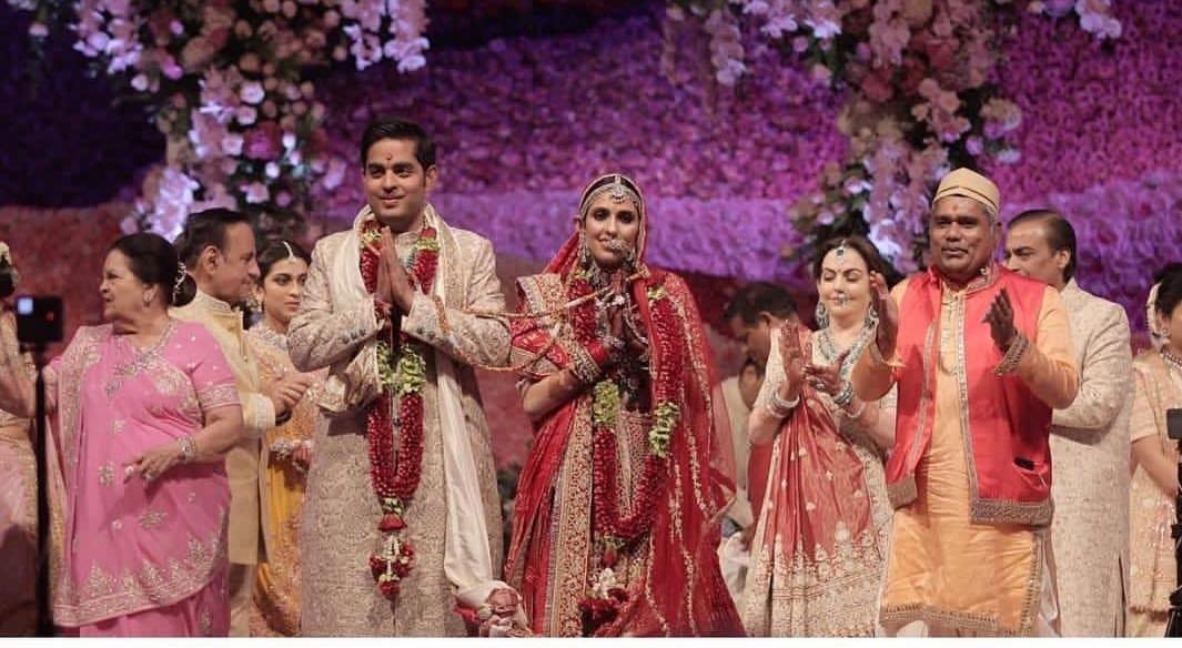 Pandit Chandrashekhar Sharma at Ambani Wedding